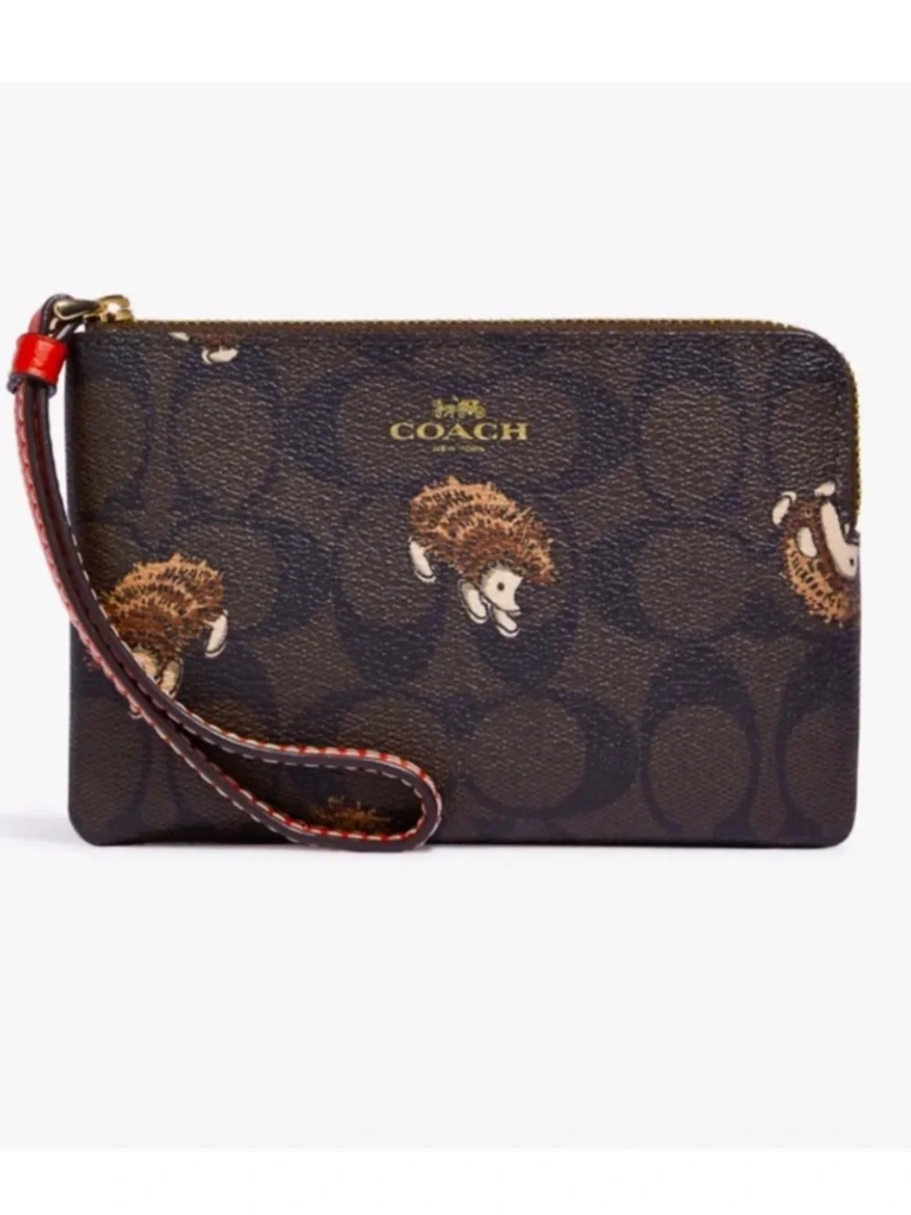 Coach- NWT! Hedgehog 🦔 Wristlet